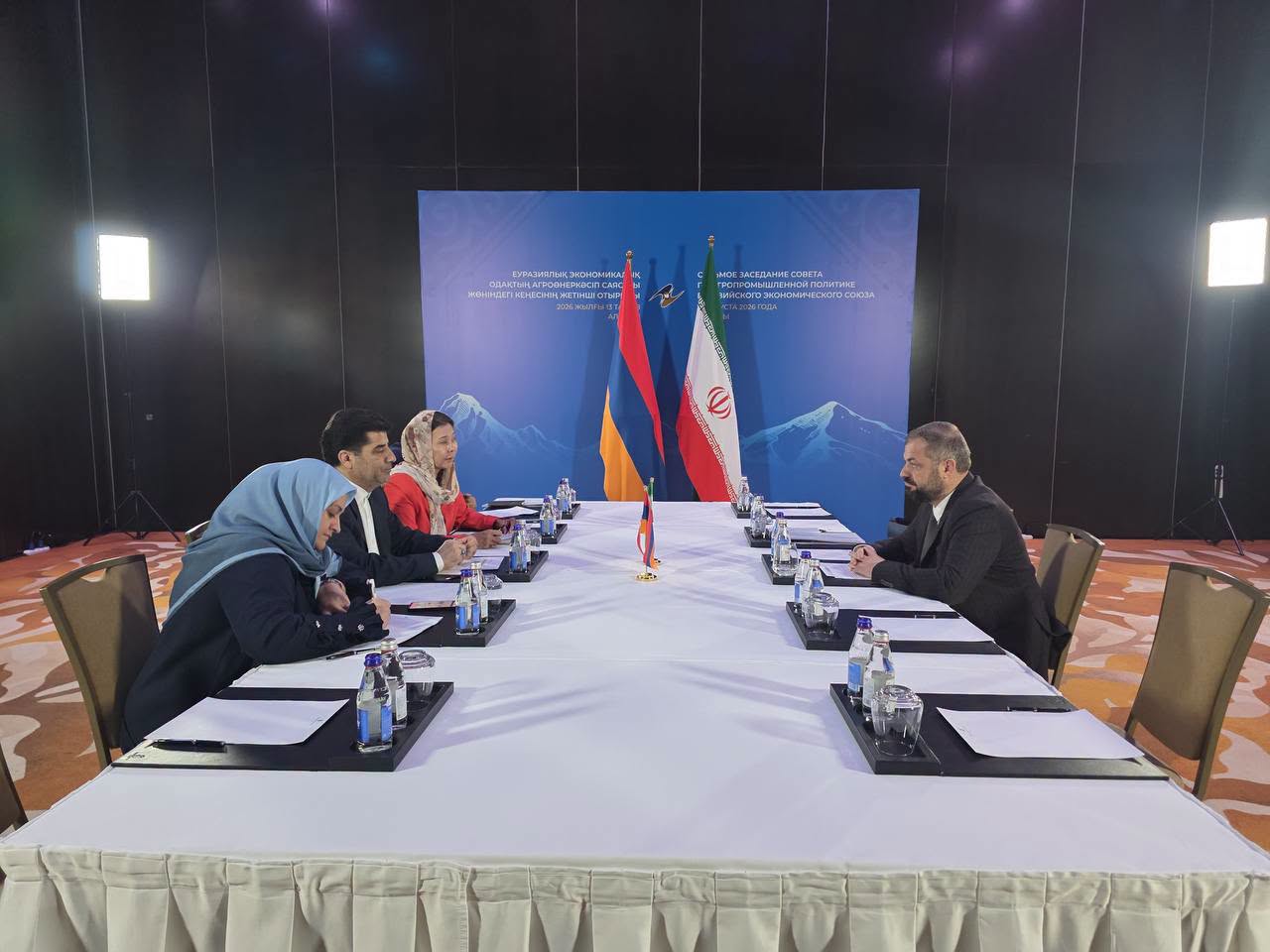 Նախարար Գևորգ Պապոյանը հանդիպել է Իրանի Իսլամական Հանրապետության գյուղատնտեսական ջիհադի նախարարի տեղակալ Աքբար Ֆաթհիի հետ